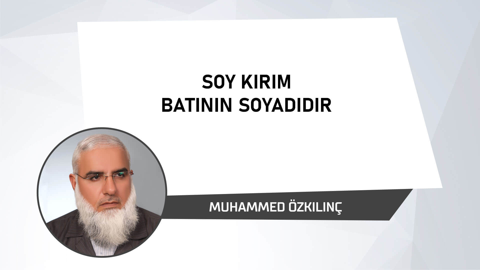 Soy Kırım Batının Soyadıdır