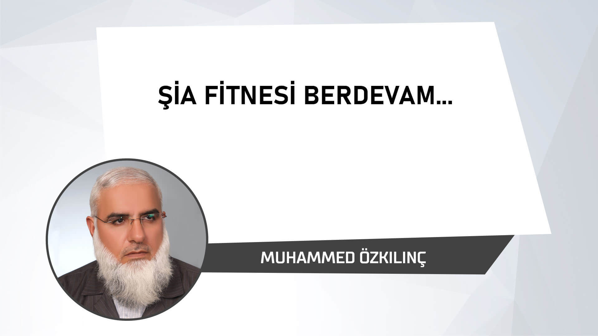 Şia Fitnesi Berdevam…