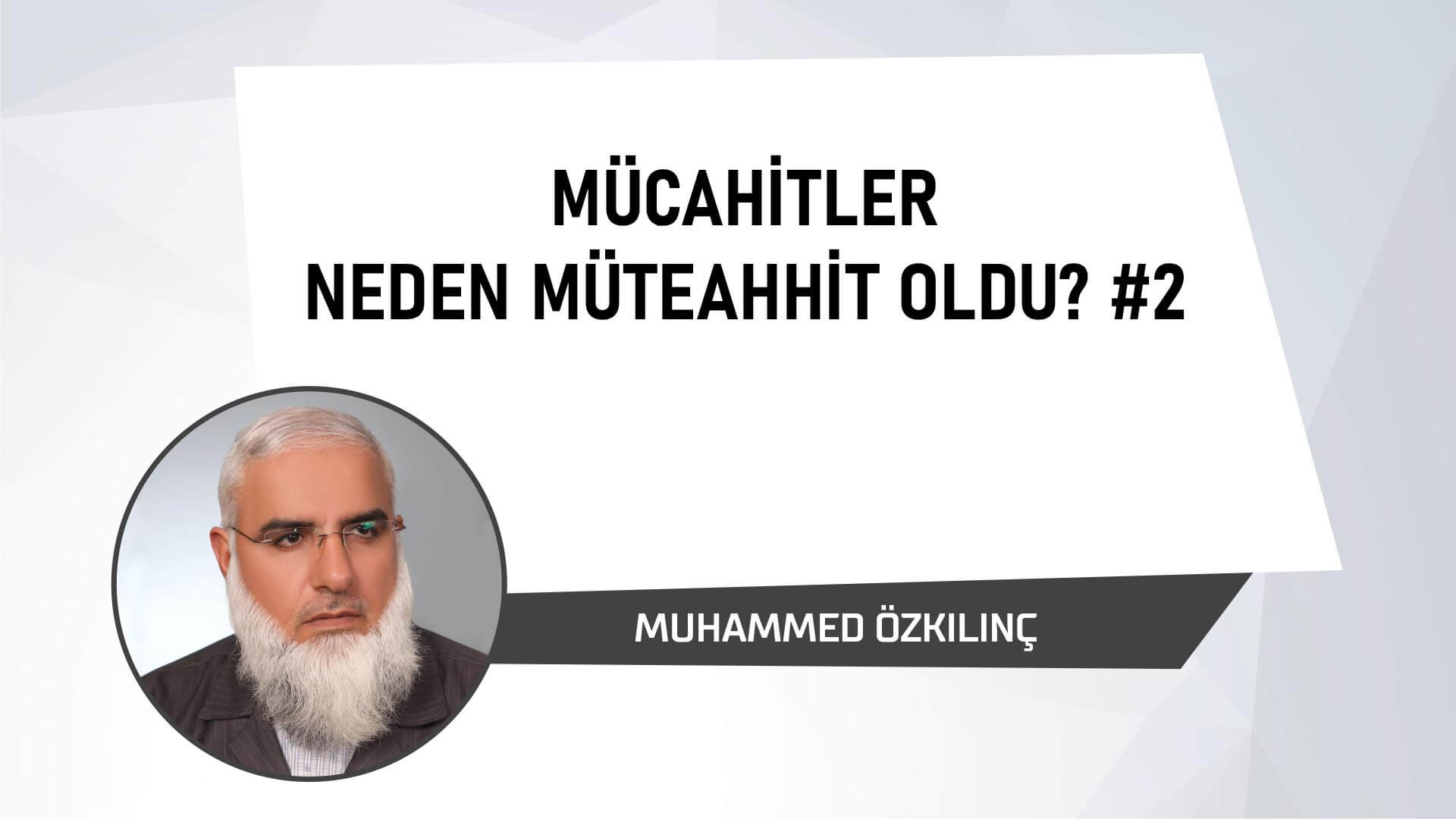Mücahitler Neden Müteahhit Oldu 2