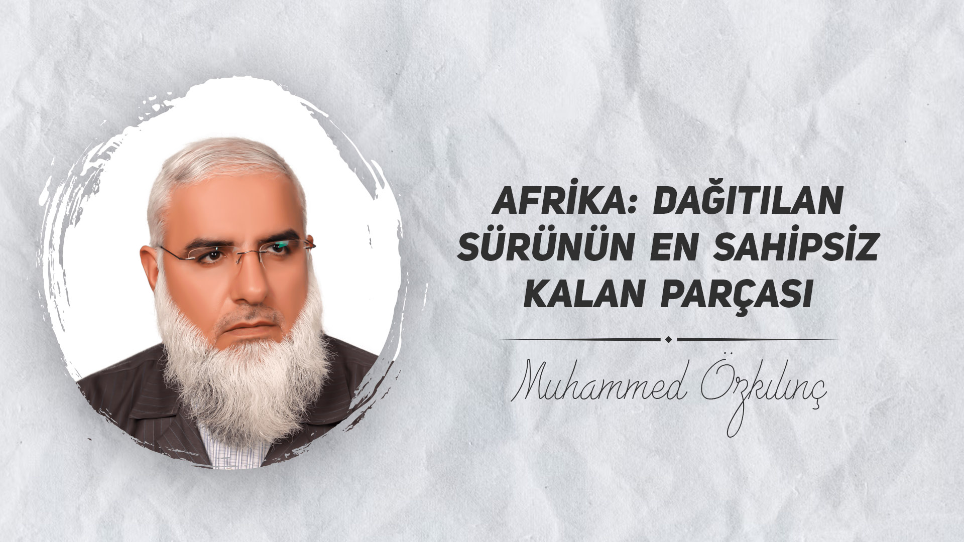 Afrika: Dağıtılan Sürünün En Sahipsiz Kalan Parçası
